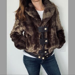 Juicy Couture Faux Fur / Vegan Jacket - M (6/8)